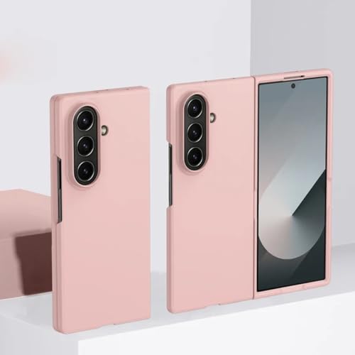 Coque Samsung Galaxy Z Fold 7 6 5 rigide fine rose motif bonbon