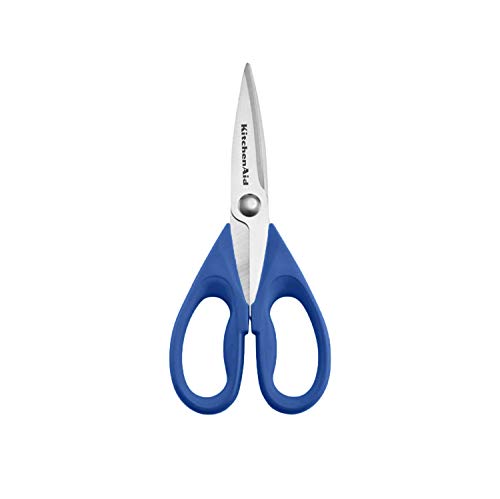 KitchenAid All Purpose Shears with Protective Sheath, 8.72-Inch, Ocean Blue