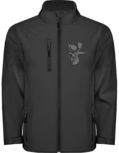 Camisetas EGB Chaqueta Softshell Mazinger Z ochenteras 80´s Retro (L, Negro) | Ya disponible en tu tienda friki favorita! En mundofriki.es! Camisetas EGB Chaqueta Softshell Mazinger Z ochenteras 80´s Retro (L, Negro) | Ya disponible en tu tienda friki favorita! En mundofriki.es!