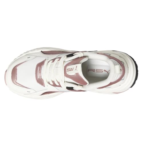 PUMA Womens Rs-Trck Metallic Lace Up Sneakers Shoes Casual - Pink, White4