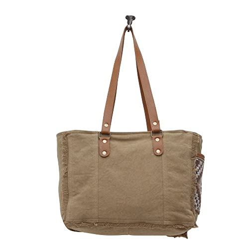 Bolso Tote de Lona Western para Mujer miniatura 6