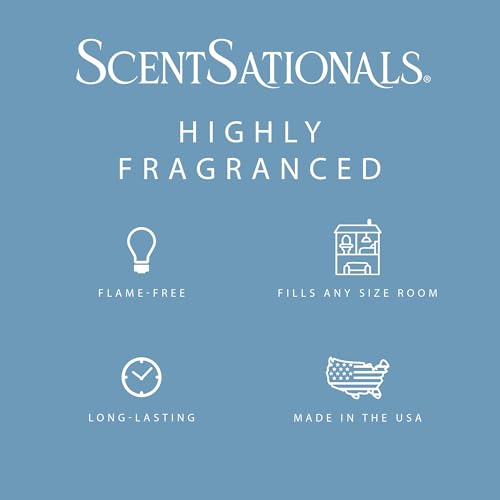 Scentsationals Cotton Blossom Scented Wax Melts - Fresh Cotton, Citrus, & Woods, 10oz (24 Cubes) - Image 4