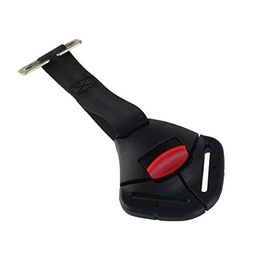 Pasador con hebilla y clip para colocar en la sillita infantil y atarla al cinturón de seguridad del coche, de la marca NUOLUX