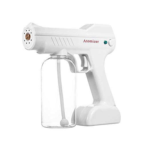 Portátil inalámbrico eléctrico 1300W nebulizador 800 ml de Alcohol desinfectante Multifuncional pulverizador ULV práctico electrostática Niebla Spray Automático Nano Pistola