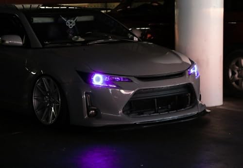Kit de iluminación LED RGB para halo delantero Scion tC 2014-2016 miniatura 5