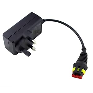 ENJOY-UNIQUE 28V Adapter Charger Power Supply Cord for Robotic Lawn Mowers compatible with Gardena R38Li R40Li R45Li R50Li R70Li R75Li R80Li 2016+,Sileno City/Life/Minimo 2018+,McCulloch Rob R1000