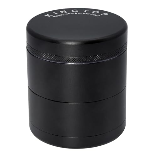 KINGTOP Grinder, 2.5" Aluminum Alloy Manual Grinder
