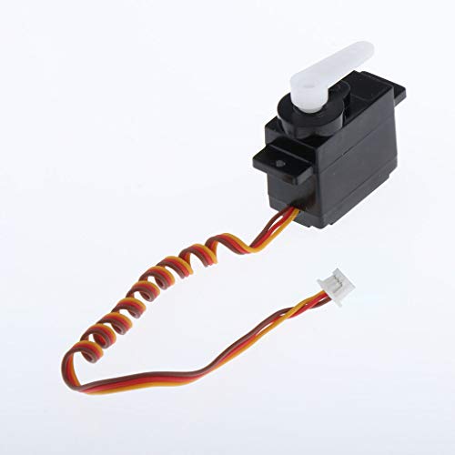 Bonarty 2 x Metal Servo Steering Gear Servo for WLtoys XK X450.0010 RC Aircraft Helicopter Model Steering Part Accessories Micro RC Servo - Thumbnail 6