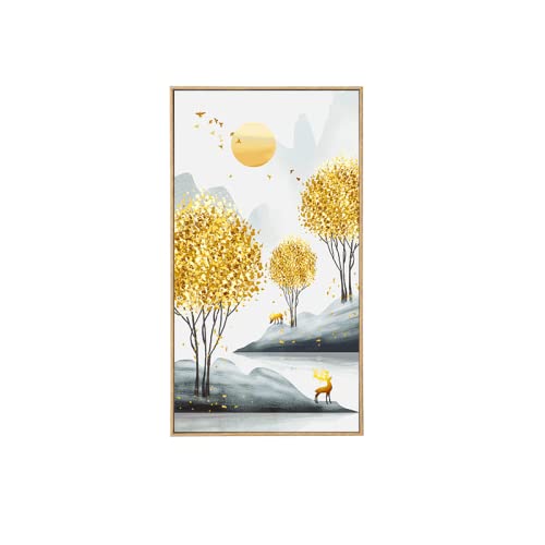 Diamant Peinture 5D Arbre de Fortune en strass brillants, toile prestige 80x220cm