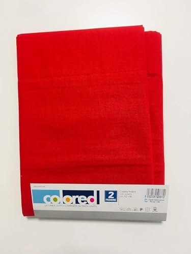 BIANCALUNA Coppia federe guanciali 52x82 con 2