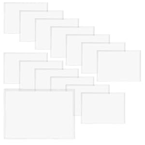 14 Pcs A5 Thickened Menu Holders, T...