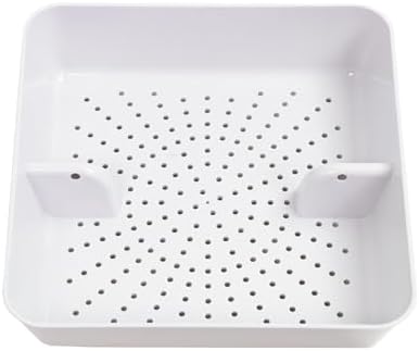 Leyso Floor Sink Commercial Drain Cover Strainer ABS Plastic Drop-in Basket 8-1/2