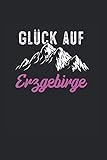Glück auf Erzgebirge Motocross Wandern Klettern: Fitness Tracker Fitnesstagebuch Bodybuilder Trainingsbuch Notizbuch A5 120 Seiten
