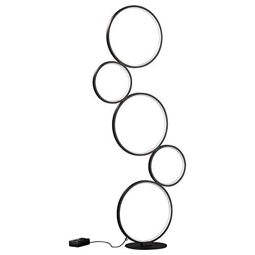Preisvergleich Produktbild Trio Leuchten RONDO Stehleuchte Standlampe Schwarz 422610532