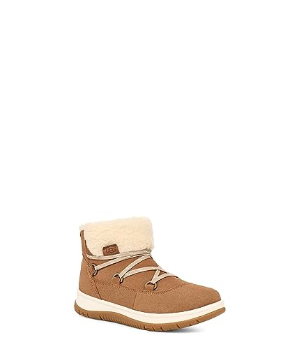 UGG Lakesider Heritage Lace, Botas de Moda Mujer, Chestnut, 40 EU