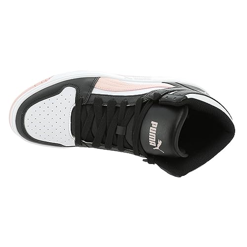 Image of PUMA Rebound Layup Synthetic Leather Puma Black /Rose Dust /Puma White 10 B (M)
