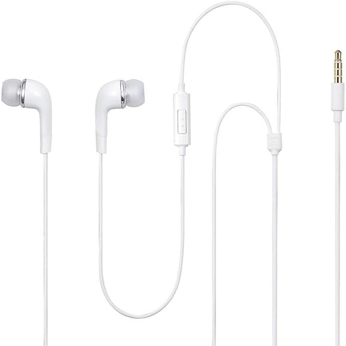 Earphone for Mercedes-Benz Maybach S-Class S580 Universal Wired Earphones with 3.5mm Jack Hi-Fi Gaming Sound Music Stereo Sound Original High Sound Quality Earphone - (White, 3-D, YR)