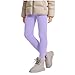 Girls Winter Leggings Thicken Fleece Lined Warm Stretchy Thermal Tights Pants for 3-13 Years