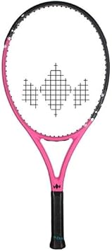 Diadem Super 25 Pink Junior Racket | Youth Recreational Tennis Racket, High Performance, Pre-Strung | Indoor/Outdoor Play | 25 Length Ideal for Kids Ages 9-11