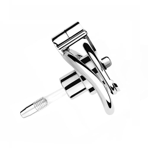 ステンレス鋼貞操帯 男性フラット貞操ロック シリンダーデザイン付き 貞操装置コックケージ エスケープ 貞操ケージ 拘束具 男性用BDSMゲームプレイセックスおもちゃ(45MM) - 画像1