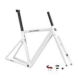 Cadre de vélo en alliage d'aluminium : Fabriqué en alliage d'aluminium léger, ce cadre offre une excellente soudabilité, garantissant ainsi une grande résistance à la casse.
