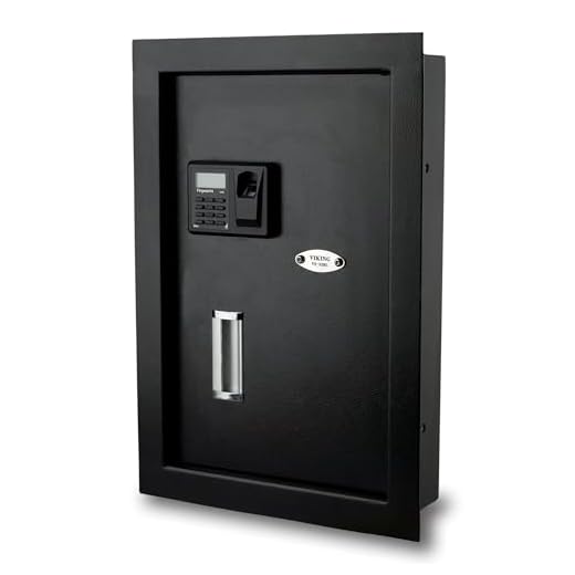Viking Security Safe VS-52BL Biometric Fingerprint Hidden Wall Safe