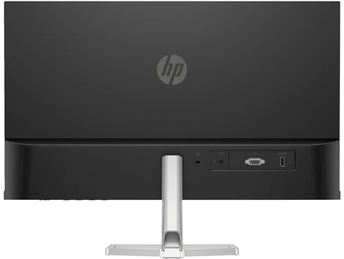 Image of HP 24 inch 100Hz 300 nits IPS FHD (1920x1080) Monitor (Replaces M24f), 1x HDM | with Docztorm Hub USB Port Expander, Flicker-Free, Adjustable Tilt, 1x VGA, Black /Silver (2026 Model)