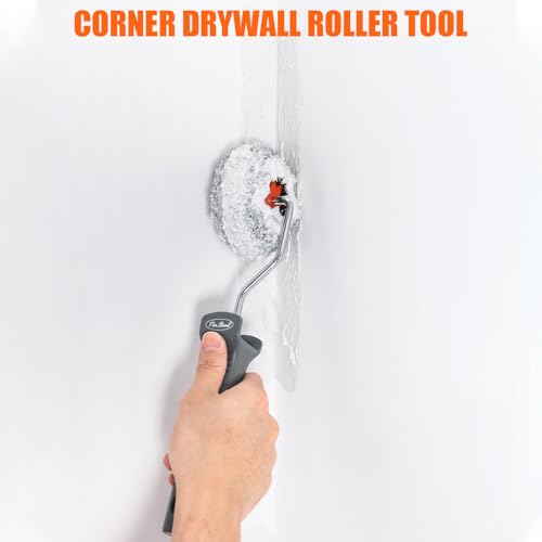 Rouleau d'angle pour cloison sèche avec cadre extensible de 5,1 cm PinStone robuste