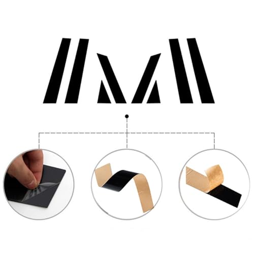 Molduras de pilar de coche para Infiniti QX50 2014-2017, cubiertas protectoras de columnas BC 3