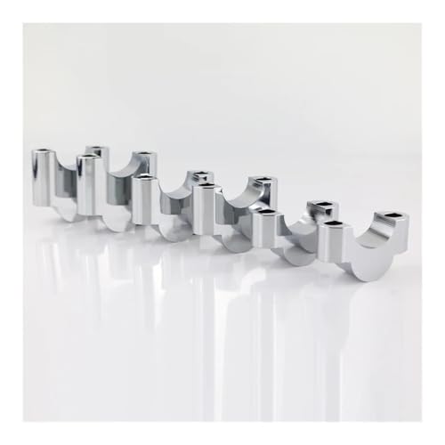 Soporte manubrio rialzo de alta precisión para manillares de 28mm 4
