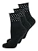 Produktbild ELBEO Damensocke Pure Sparkle - schwarz - Größe 39-42