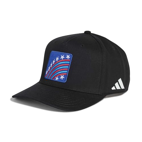 adidas Unisex-Adult Hostnation Snapback Cap Black/White One Size