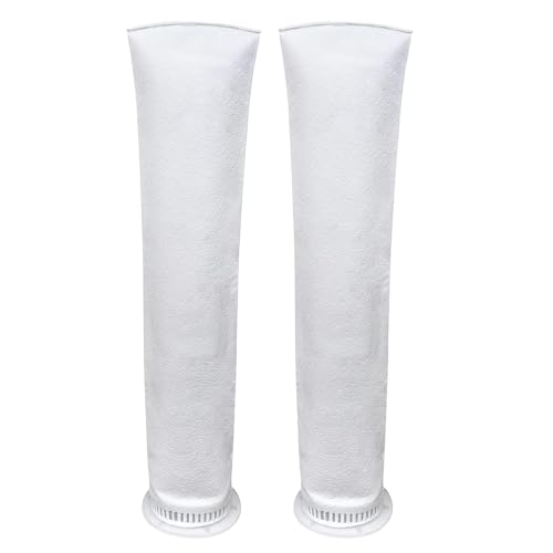 Image of 2pcs Bag Filter for Water Tank, 5 Micron Sediment Filter for Overhead Water Tank & 20 Inch Big Blue Housing | Reusable Cartridge for Sand, Dirt, Silt, Mud & Rust Particles | 20 inch x 4 inch Bag