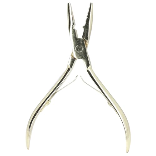 Ferramentas de Extensão de Cabelo Microlink, Alicate Profissional de Aço Inoxidável, Gancho de Miçan