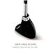 simplehuman Toilet Brush with Caddy Stainless Steel, Black