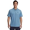 Under Armour Men's Performance 3.0 Polo, (418) Blue Smoke / / Midnight Navy, 3X-Large Tall