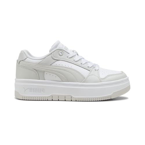 PUMA Womens Rebound Femme Low Sneakers Shoes Casual - White