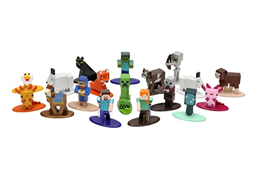 Jada Toys 33694 Minecraft Caves And Cliffs 1.65 Inch 18-Pack Series 8 Die-Cast Figures, Toys thumb #3