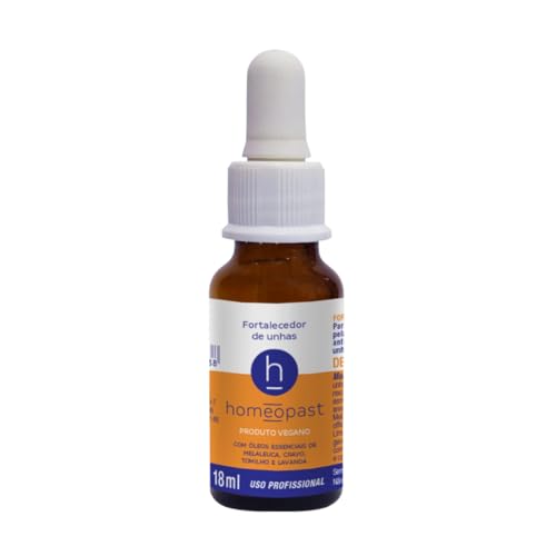 Fortalecedor Vegano de Unhas Danificadas - homeopast 18ml - Tratamento Restaurador