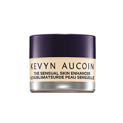 Image of Kevyn Aucoin The Sensual Skin Enhancer: Evens out skin tone. All-in-one foundation, concealer, highlight and contour. All skin types. Makeup artist go to that color corrects and covers. Made in France