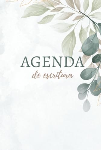 Agenda de escritura: Planificador semanal