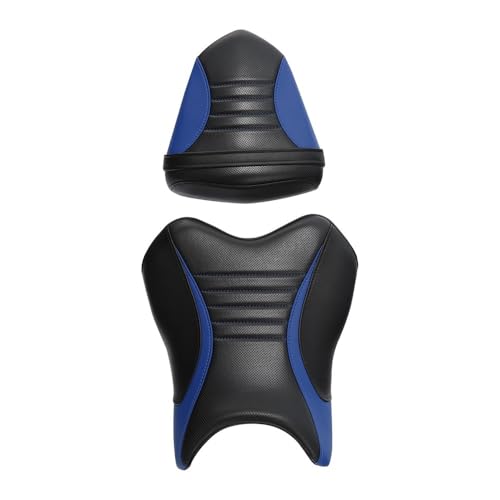 Asiento de conductor y pasajero para YZF R6 2006-2007 en color negro de alta densidad