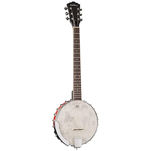 Washburn Americana Series B6-A 6-String Open Back Banjo thumb #1