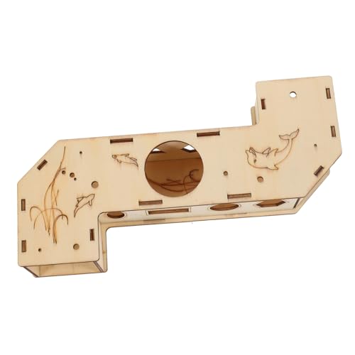 HAKIDZEL Hamster Tunnel Hideout for Pets Smooth Safe Surface Guinea Pig Enrichment Tube Cozy Hideaway and Activity Passage for Hamster Mouse Rat Cage Accessory