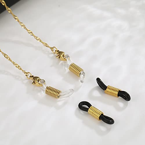 Kkjoy Occhiali da vista cinghie catena in acciaio