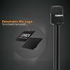 COMICA HRM-S Handheld Wired Microphone, 3.5mm TRRS Cardioid Condenser Interview Microphone with 11.48FT Cable for Android, Laptops, DSLR Cameras, Vocal Mic for Recording, Speech, Stage, Wedding