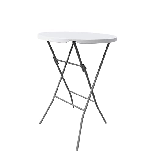 WERKA PRO Table Mange Debout Pliante Ø80 x 110cm