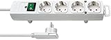 Interruptor Brennenstuhl 1153120100 Regleta, 230 V, Blanco, 32 cm