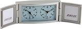 New Haven Photo Frame Alarm Desk Clock, Silver