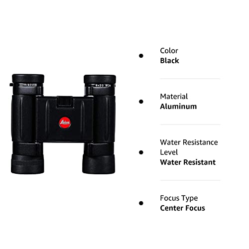 Leica Trinovid Bca 8X20 Binocular With Case Binocular, Black #TOP7